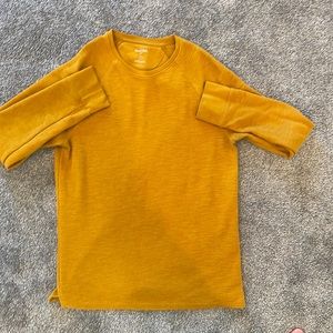 Goodfellow Long Sleeve Shirt - Yellow - M
